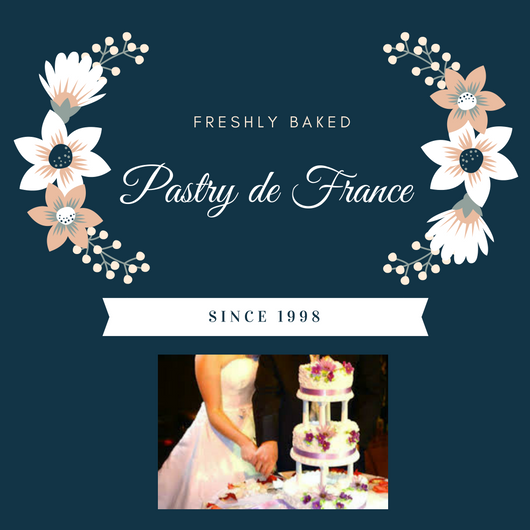 Pastry de France wedding cakes