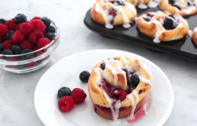 berry buns pastry de France